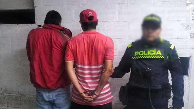 Dos capturados por el hurto de un celular en Popayán