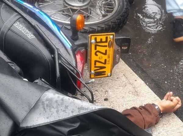 Un hombre fue asesinado cuando se movilizaba en su motocicleta en Popayán
