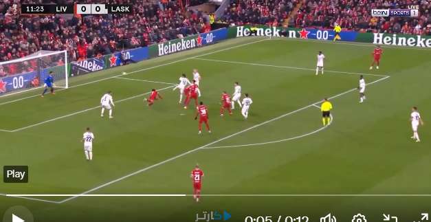 Europa League: así fue el golazo de Luis Díaz en el Liverpool vs. LASK Linz
