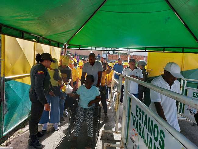 Policía y otras instituciones fueron clave en estas elecciones territoriales