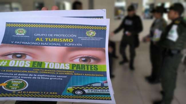 Campaña para evitar la explotación sexual comercial de niños, niñas y adolescentes