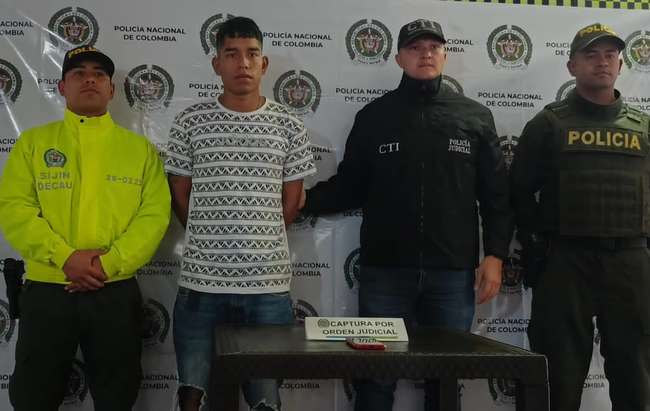 Fue capturado por el delito homicidio agravado en concurso con hurto calificado y agravado