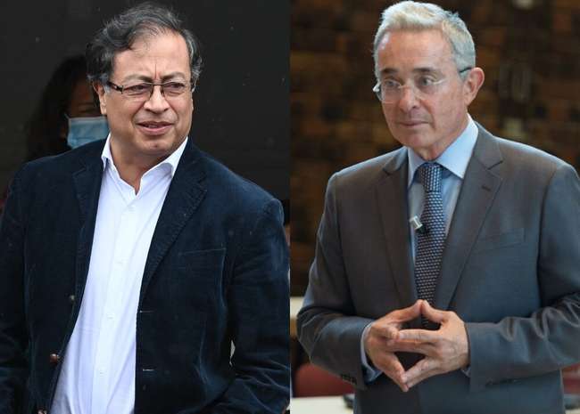 Petro y Uribe se tomarán un tinto en medio de un país polarizado por el tema de la salud