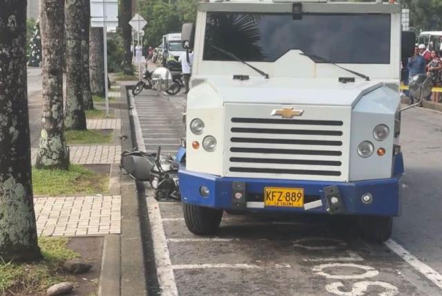 Dos muertos y un herido en el fallido asalto a un carro de valores