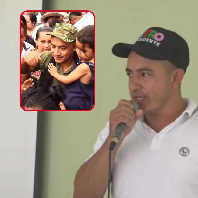 ¿Un comandante de la Segunda Marquetalia en un evento oficial del Gobierno Petro?