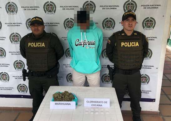 Soldado profesional fue capturado cuando pretendía ingresar alucinógenos a su unidad militar