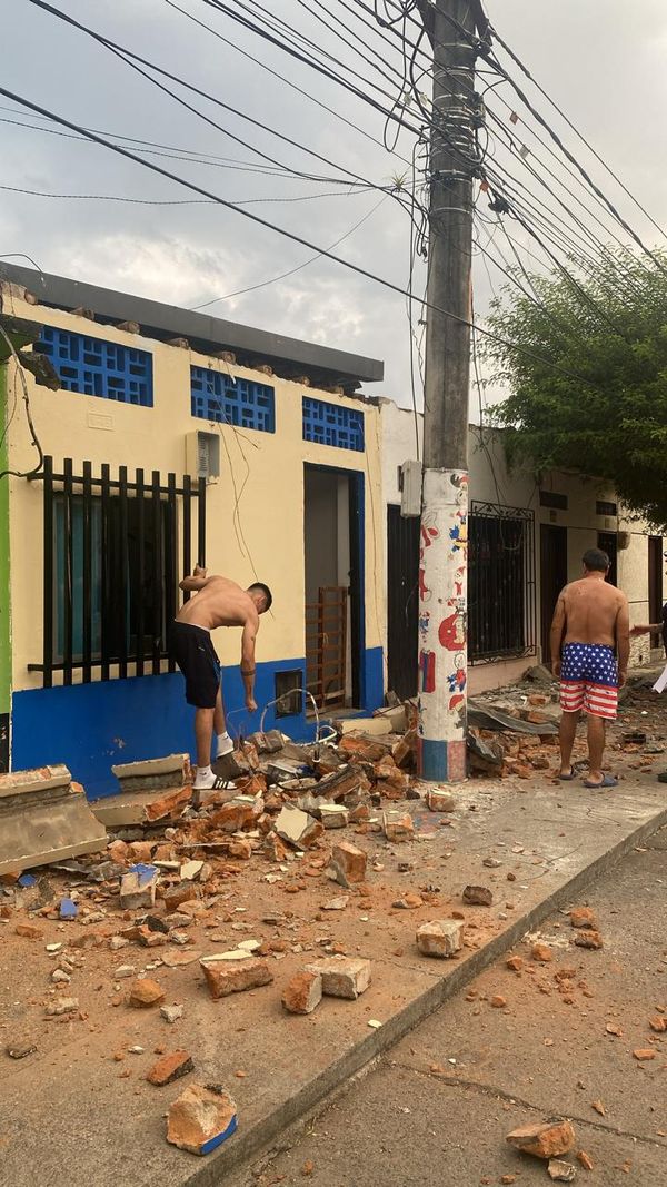 Daños en viviendas en el municipio de La Virginia, Risaralda, tras fuerte temblor