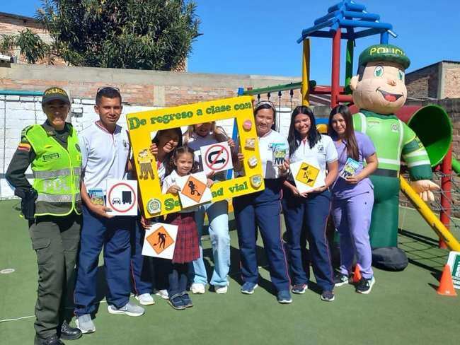 En Cajibío adelantan la actividad "Regreso a Clases 2024"