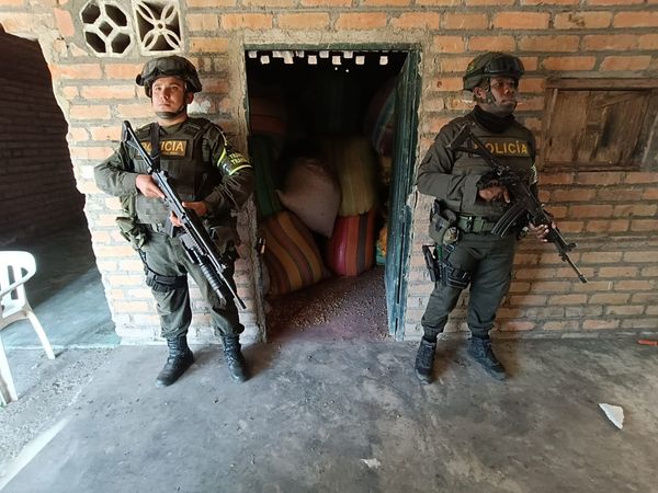Recuperan cargamento tras operativo en el sur del Cauca