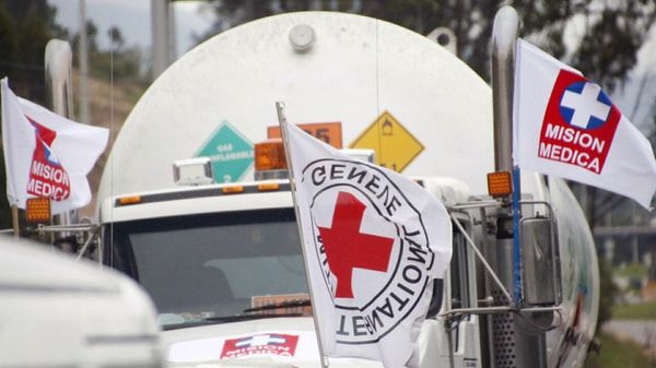 Atacaron caravana humanitaria del Comité Internacional de la Cruz Roja, Cicr