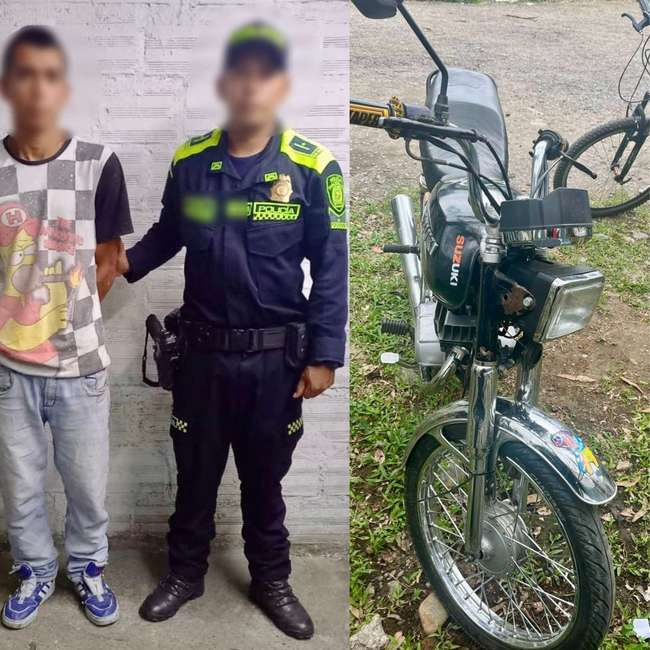 En líos judiciales por conducir una motocicleta con placas falsas