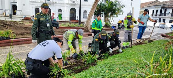 Las actividades para recuperar el parque Caldas