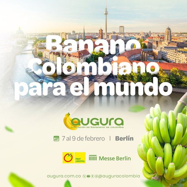 Cinco empresas agrícolas exponen sus productos en una feria en Berlín, Alemania