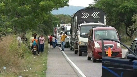 Disidentes de las Farc asaltaron a varios transportadores que se movilizaban por el corredor alterno