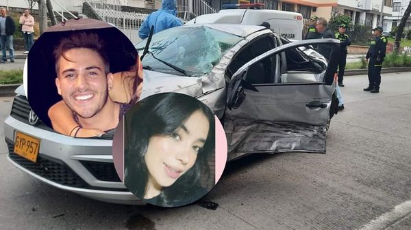(Vídeo) Así fue el accidente en el que murió Diana Parra y Juan Camilo Arboleda
