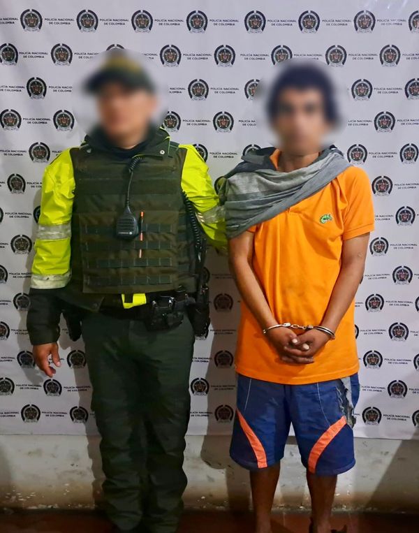 Capturado en el barrio Los Hoyos de Popayán por el delito de hurto