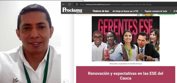 Trabajadores del Hospital Susana López rechazan campaña difamatoria de "Proclama del Cauca y Valle"
