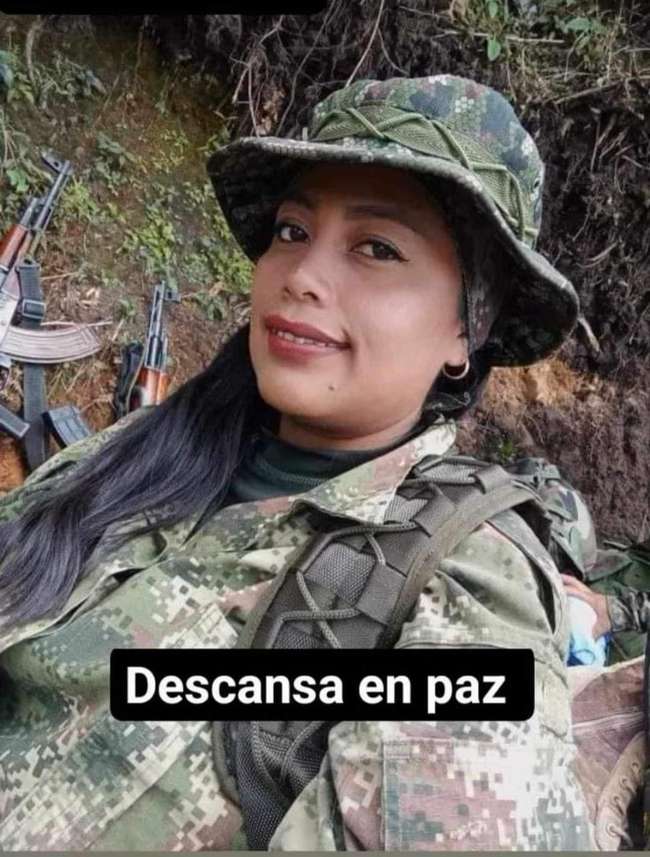 Carolina, la mujer que murió en los combates entre el Ejército y la Segunda Marquetalia