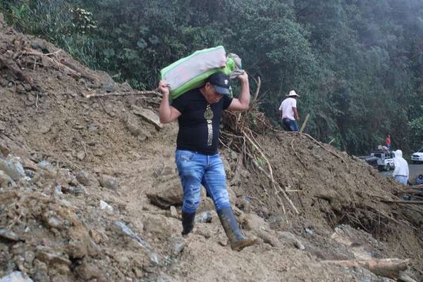 Nuevo derrumbe en La Balastrera, El Tambo, agudiza la crisis humanitaria entre más de 3.500 familias campesinas