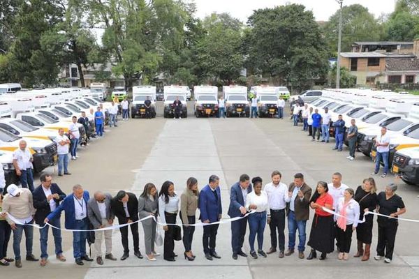 La salud del Cauca se fortalecería con 27 nuevas ambulancias