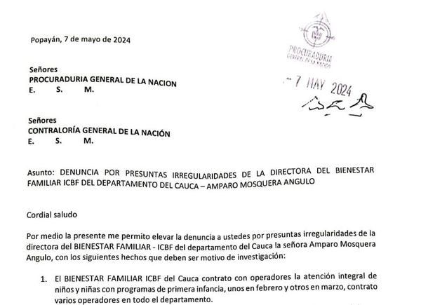 Respuesta de Periódico Virtual al Comunicado de la directora (e)regional Cauca del ICBF