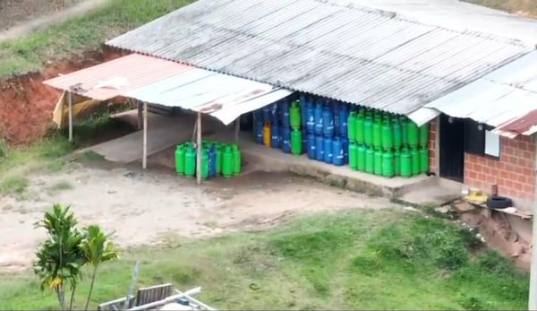 Encuentran más de 200 cilindros de gas que habían robado en el norte del Cauca