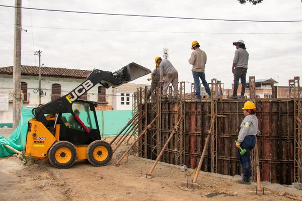 En Miranda, Cauca, avanza la construcción de la Plazoleta Regional para la Paz