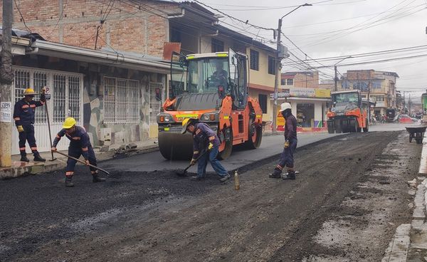 La recuperación de la malla vial llegó al barrio El Cadillal