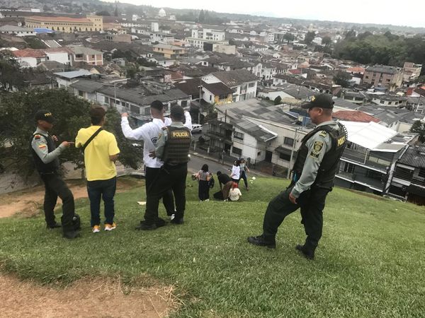 Las actividades preventivas de la Policía en los sitios turísticos de Popayán