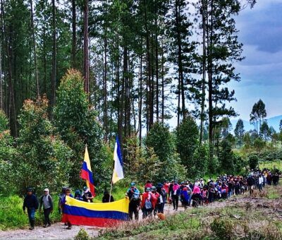 "Esperamos que el gobierno venga a firmar el decreto que reconoce al movimiento Aiso o volvemos a la movilización": Mercedes Tunubalá