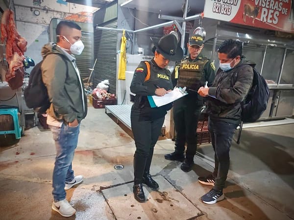 Policía y Secretaría de Salud realizan operativos de control para prevenir el abigeato en la capital caucana