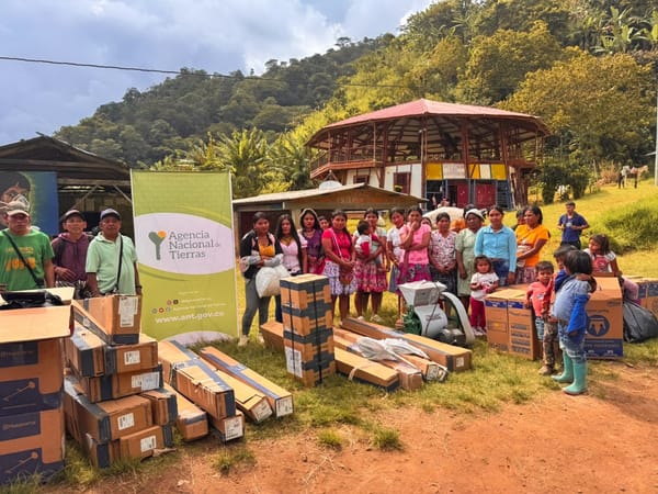 Indígenas del municipio de La Sierra reciben insumos para proyectos productivos