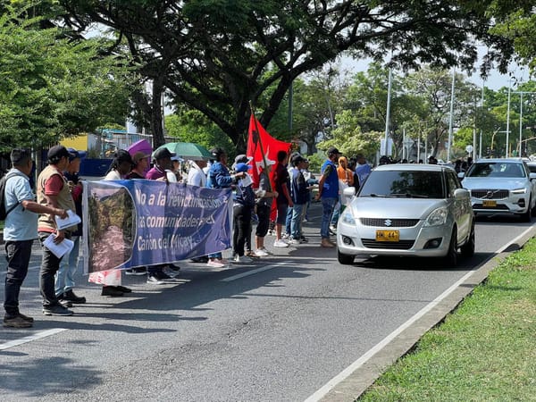 Campesinos del Cañon del Micay adelantan más movilizaciones en Cali para ser escuchados en la COP 16