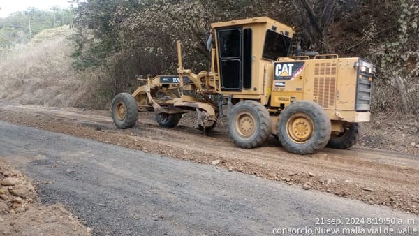 Secuestrado operario de una máquina motoniveladora