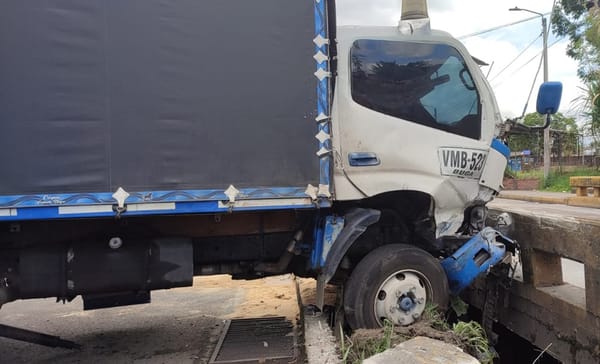 Accidente en la Panamericana en Popayán: conductor al parecer borracho