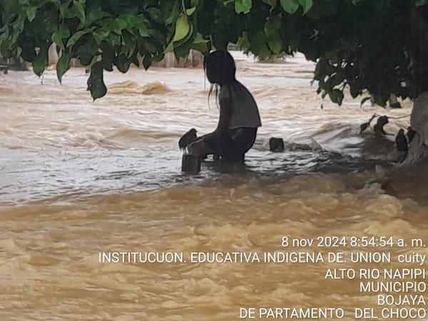 Son más de 25.300 familias damnificadas por las lluvias en el Chocó