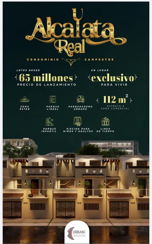 ¡Lanzamiento Exclusivo de Alcayata Real – Condominio Campestre!