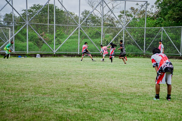 Así se recuperó la cancha del 5 de Abril para la comunidad