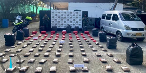 Ejército incautó cerca de media tonelada de marihuana en el Cauca