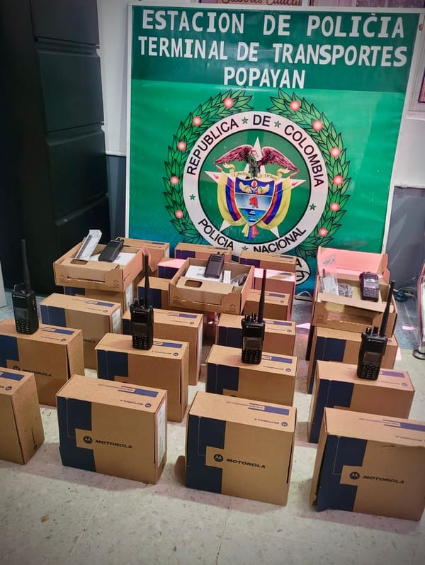 Incautan equipos de comunicación en los controles que se adelantan en la terminal de Popayán