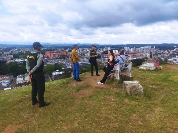 Labores de control en los sitios turísticos de Popayán durante estos días de celebraciones navideñas