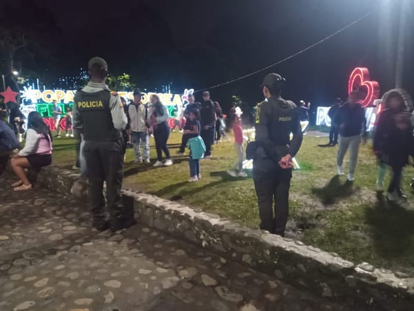 Labores de patrullaje en sitios turísticos de Popayán