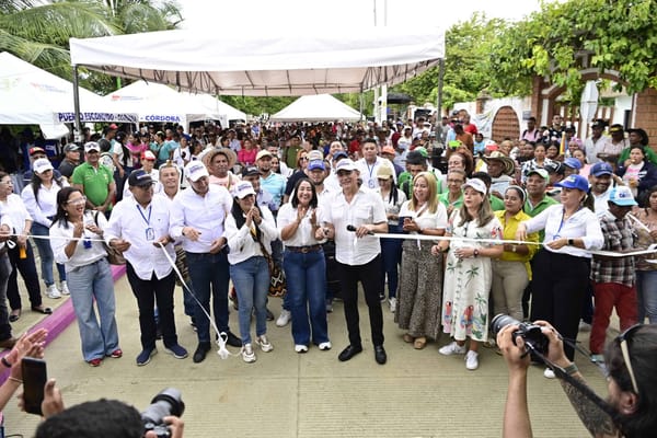 En Puerto Escondido, Córdoba, Prosperidad Social entregó la obra más grande de los últimos 5 años