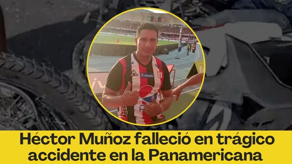 Héctor Muñoz: supervisor de Servagro que falleció en trágico accidente de tránsito