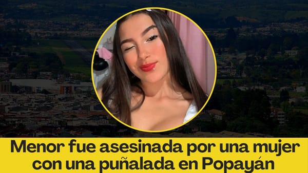 Menor fue asesinada por una mujer a puñaladas en Popayán