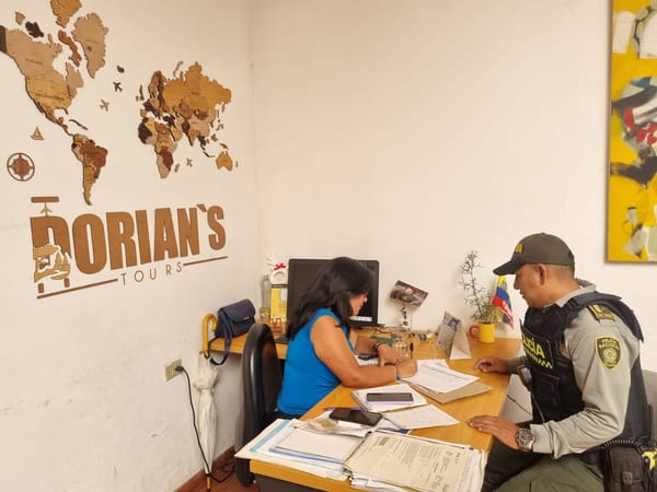 Grupo de Turismo de la Policía adelanta controles para brindar seguridad a los comerciantes de Popayán