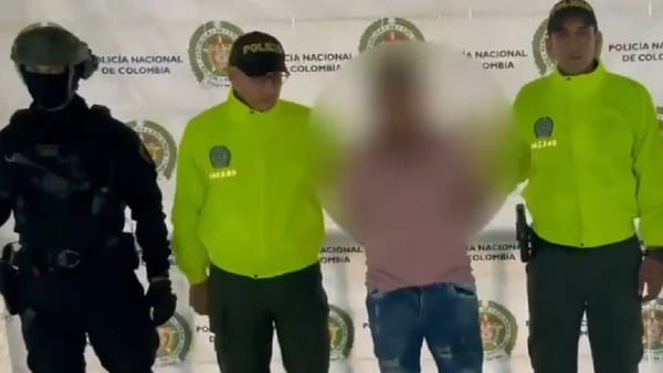 Alias cholo, capturado por las autoridades.