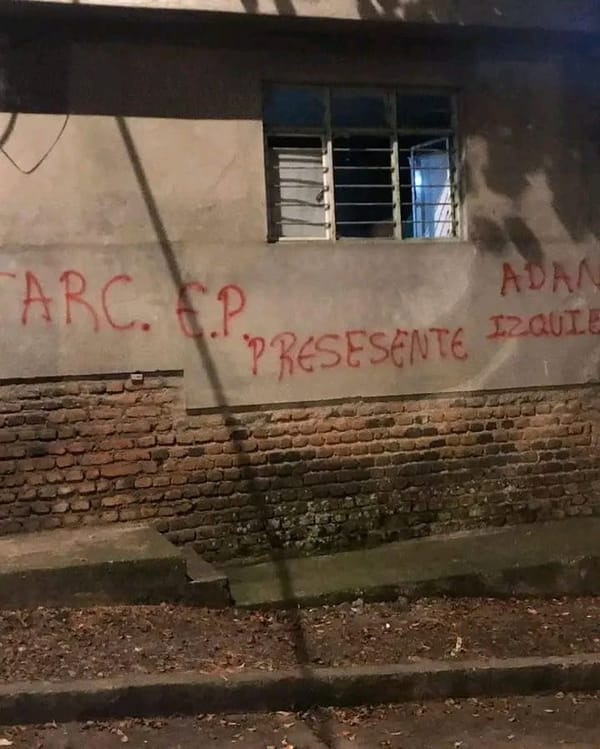 Los grafitis de las disidencias de las Farc que confirman la llegada de este grupo armado ilegal al Valle del Cauca