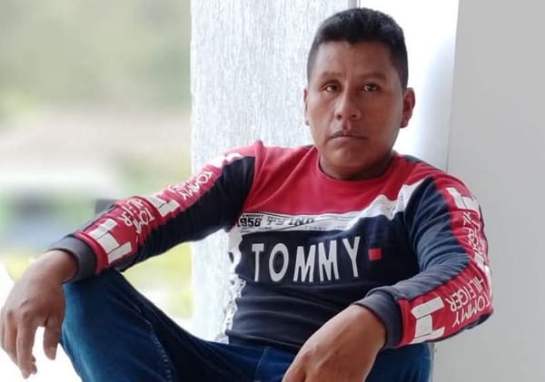 Alberto Quitumbo Yatacué, guardia indígena asesinado por un grupo armado ilegal en Toribío, Cauca