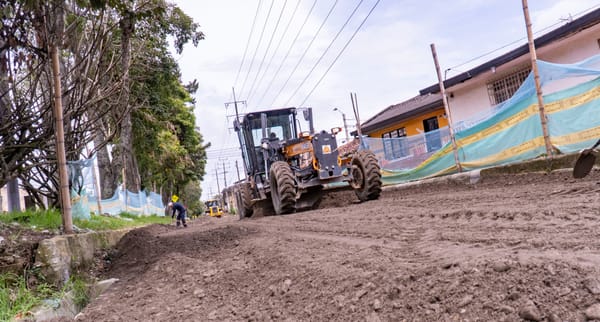 ¡Por fin! Alcaldía reinició obras en el 1 de Mayo